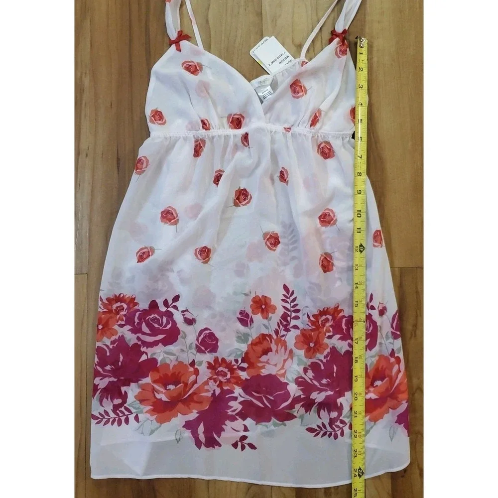 Flora‎ By Flora Nikrooz Chemise Lingerie Nightgown and Robe Size Medium Peignoir